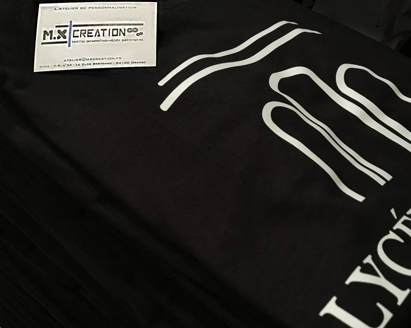 T-shirt floqué